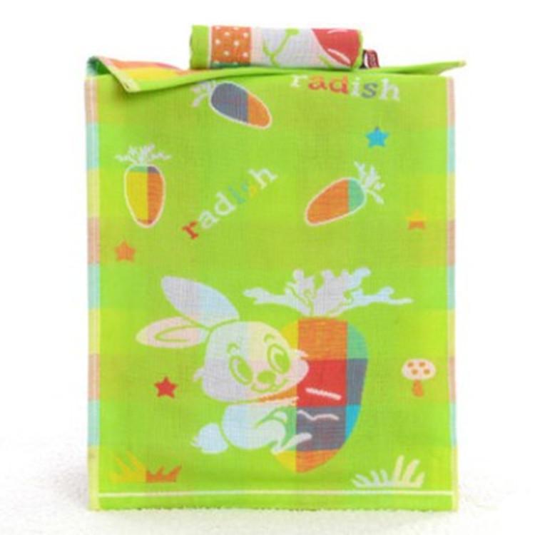 儿童巾萝卜兔绿