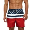 Estampado de Serie de Frutas Estilo Europeo y Americano Impresión Digital Moda Deportiva para Hombre Shorts de Playa Venta Directa de Fábrica 2541
