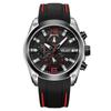 Reloj Popular Transfronterizo Megir Cronógrafo Multifuncional Calendario Reloj Deportivo para Hombre 2063 Esfera Grande