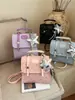 Mochila Coreana 2026 Nova Moda Simples e Estilosa com Padrão de Estrelas, Mochila Minimalista Estilo College para Meninas