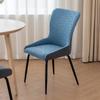 Funda para silla transfronteriza funda para silla con forma de abanico funda para silla gruesa ParsonsChair funda para silla Amazon comercio exterior mayoreo