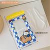 Bolsa impermeable para teléfono móvil con bolsa de aire de dibujos animados, funda protectora flotante para parque acuático, pantalla táctil, natación, foto, a prueba de caídas, punto, venta al por mayor