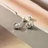 Aretes Espirales Únicos para Mujer, Personalidad Exquisita de Nicho, Pendientes de Perforación de Oreja Versátiles de Moda Simple