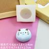 Molde de silicona con forma de gatito de dibujos animados, para hacer tú mismo, decoración de pasteles de chocolate, herramientas para hornear, molde de jabón de yeso