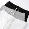 Pantalones cortos holgados de rizo pesado estilo retro americano, pantalones deportivos versátiles casuales, pantalones de chándal básicos para hombre y mujer