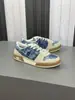Tênis de Camurça de Alta Qualidade Marca F Putian para Mulheres, Sapatos Baixos com Cadarço e Patchwork de Couro Genuíno, Mesmo Estilo de Xu Kai para Homens