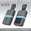 Adequado para power bank Anker 45W35W30W com cabos duplos integrados A110M capa protetora, proteção de silicone anti-queda e anti-riscos