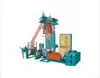 Conjunto de máquina extrusora de filme de dupla cor tipo SJ-45 * 2