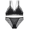 Liquidação Venda Sexy Lace Underwear Triângulo Fino Copo Sem Anel de Aço Sutiã Peito Grande Pequeno plus size Underwear terno