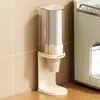 Suporte de Copo de Papel Descartável Moderno e Simples Dispensador de Copos Armazenamento sem Furos Montado na Parede Suporte para Copo de Papel