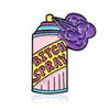 Nuevo AliExpress buena oferta papas fritas caja leche spray caricatura broche esmalte chaqueta mezclilla pin