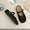 2026 Nuevas Sandalias Transpirables de Hebilla sin Cierre Zapatillas de Vacaciones para Mujer Malla Brillante con Pedrería Cerradas