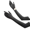 Guantes de Seda de Hielo de Nylon con Protección Solar para Mujer, Anti-UV, Protección Larga para Brazos para Ciclismo y Bicicletas Eléctricas, Mangas de Protección Solar para Exteriores al por Mayor