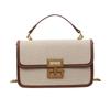 Bolso de Mano Pequeño Cuadrado Versátil de Nuevo Estilo para Mujer Verano 2025, Bolso de Hombro Cruzado de Nicho de Alta Gama de Moda