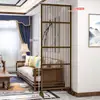 Nueva Pared Divisoria de Pantalla Estilo Chino para Entrada de Sala de Estar, Rejilla Minimalista Moderna para Recibidor, Pantalla Decorativa Divisoria de Dormitorio