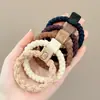 Elástico de cabelo altamente elástico e durável 2026, espessado e reforçado, adequado para rabos de cavalo altos e coques, moderno e versátil, acessório de cabelo popular online