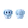 Personalização de moldes de contas de silicone 3D, montagem de cordões de contas com IP de desenhos animados de animais transfronteiriços, acessórios para joias DIY, moldes de contas soltas