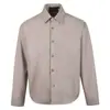 2025 Nueva Camisa de Manga Larga de Alta Gama de Lujo Sin Costuras Táctil Protectora del Sol para Hombres y Mujeres, Estilo Old Money Camisa Cleanfit Cuello Turn-Down Moderna