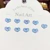 Nueva Resina Hielo Transparente Estampado Leopardo Corazón Estrella Manicura DIY Funda para Teléfono Móvil Accesorios para el Cabello Joyería Materiales Accesorios