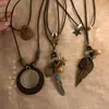 Nuevo Collar de Mariposa de Estilo Étnico Chino para Mujer, Cadena de Suéter Bohemia Retro Zen, Cadena de Cuello de Diseño Nicho