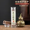 Quemador de Incienso Estilo Chino con Diseño de Calabaza para Uso Doméstico, Adecuado para Uso en Interiores con Incienso de Árbol de Agar y Sándalo