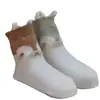 Meias de Algodão Coloridas Naturais para Bebês Meninos e Meninas, Ponta Costurada à Mão Sem Costura, Abertura Folgada, Atacado para Bebês e Crianças