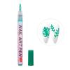 Nuevo rotulador de grafiti para pintar uñas, color, pintado a mano, punto, flor, gancho, línea, bricolaje, uñas de secado rápido, acuarela multicolor
