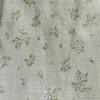 Tela de Crepé de Algodón Estampado de Algodón de Bambú con Frescos Patrones Florales Pequeños en Stock para Camisas de Ropa Infantil