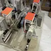 Corte caliente único accionado por pedal, máquina cortadora de cincha, ancho de hoja de corte 16CM, la velocidad y el tiempo de prensado se pueden configurar