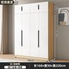 Armário de Armazenamento com Porta Dupla para Apartamentos de Aluguel, Guarda-Roupa Simples de Pendurar, Minimalista Moderno para Casa de Apartamento Pequeno, Quarto