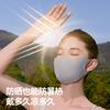 Máscara Protetora Solar Feminina Anti-ultravioleta Verão Céu Gelo Seda Máscara Rosto Inteiro Proteção Ocular Canto Sombreado Ciclismo Respirável Face Gini