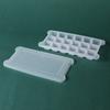 Yq0044 Molde de Silicona para Cubitos de Hielo Herramienta para Hacer Hielo Uso Casero DIY Máquina para Hacer Helados Caja de Bandeja para Cubitos de Hielo