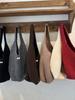 Moda Ins Corea del Sur Chaleco Huevo Bolso de Mano Tejido Nuevo Nicho Simple Color Sólido Bolso de Hombro de Lana Transfronterizo