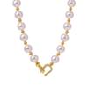 Collar de Perlas con Cuentas Shijia de Viento Ou Maika para Clavícula Cadena de Latón Hebilla Joyería Elegante en stock para Mujer Color Libre