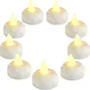 Vela flotante LED impermeable lámpara de vela electrónica brillante decoración de agua para boda confesión propuesta accesorios