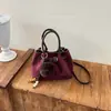 Elegante bolso cubo para mujer, nuevo estilo coreano 2026, bolso de hombro minimalista y moderno, bolso cruzado de nicho para mujer