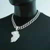 Hip-hop Transfronteiriço Quente Novo Produto Rei Leão Leo Pingente Colar Acessórios de Moda Personalidade Europeia e Americana Joias da Moda Homens