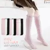 Calcetines para Niños, Nuevos Calcetines de Media Pantorrilla Estilo Primavera y Otoño, Calcetines Largos Escolares para Niñas, Calcetines Blancos Altos, Calcetines para Bebé por Encima de la Rodilla