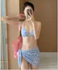 Nuevo Traje de Baño de Tres Piezas 2026 para Mujer, Cubre Vientre y Adelgazante, Ropa de Baño para Vacaciones en la Playa y Aguas Termales [Envío Directo Disponible]