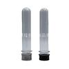Tubo para mascarilla de boca ancha PET 32 tapa de aluminio tubo de ensayo galvanizado 60ml tubo tira de caramelo plástico tubo en blanco