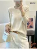 Suéter Cárdigan de Punto Trenzado para Mujer 45-65 kg, Capa Base, Rejuvenecedor, Top Elegante, Manga Larga 2619, Camisa Base