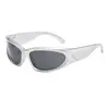 Nuevas Gafas de Sol Negras 2024 Deportes al Aire Libre Visera Solar Gafas de Sol Tendencia Europea y Americana Hombres Ciclismo A Prueba de Viento
