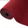 Tapete para Corredor de Escada Capacho Antiderrapante PVC Listra Dupla Tapete de Entrada Externo Resistente à Sujeira Resistente à Poeira