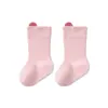 Calcetines de Bebé para Otoño e Invierno, Calcetines de Algodón Puro Sin Costuras de Clase A para Recién Nacidos, Calcetines de Algodón de Color Sólido para Niños, Calcetines para Niños de Zhuji
