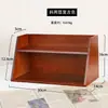 Caja de almacenamiento de madera vintage para artículos varios, a prueba de polvo para el hogar, caja de joyería, flor de begonia, escritorio de sala de estar, habitación, caja de almacenamiento de sentido avanzado
