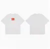 Hip-Hop Americano High Street Holgadas Estampadas con Letras Camisetas de Pareja para Hombre y Mujer Tendencia de Moda de Verano Cuello Redondo Mangas Cortas