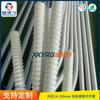 Banda de plástico PVC resistente a alta temperatura de 120 grados manguera espiral reforzada con alambre protección de cable tubería de ventilación de succión de polvo sin olor tubería de roscado