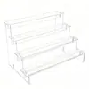 Estantería Escalera de Almacenamiento de Cajas Sorpresa de Escritorio Soporte Transparente para Exhibición de Figuras Pop Mart Soporte de Exhibición Figura Modelo
