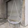 Ins Viento Nórdico Red Colgante Cesta Colgante Exterior Cuerda de Algodón Silla Colgante Balcón Silla Mecedora Interior Casa de Familia Borla Columpio Venta al por Mayor