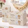 Toalla facial de limpieza Rilakkuma para colgar en la pared, diseño de perlas, paquete familiar, paquete grande, toalla facial desechable